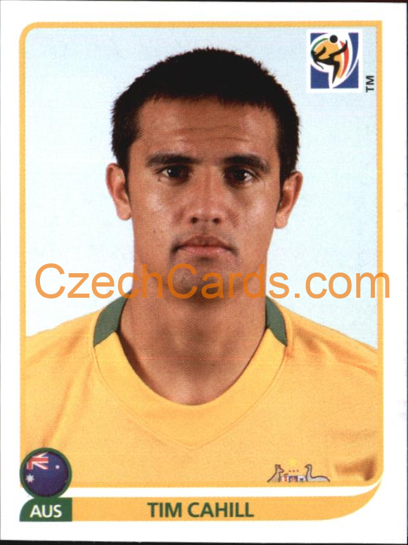 Tim Cahill 2010 Panini FIFA World Cup sticker #290