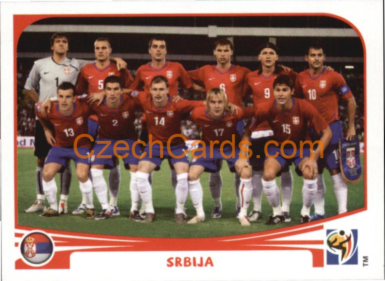 Team Photo 2010 Panini FIFA World Cup sticker #296