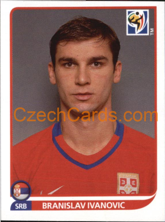 Branislav Ivanovic 2010 Panini FIFA World Cup sticker #300