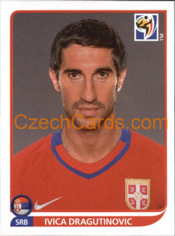 Ivica Dragutinovic 2010 Panini FIFA World Cup sticker #301