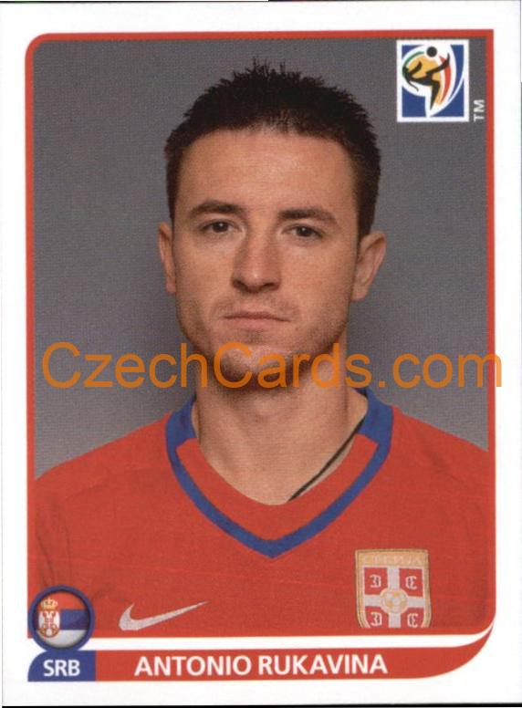 Antonio Rukavina 2010 Panini FIFA World Cup sticker #302