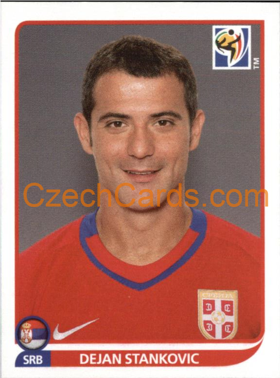 Dejan Stankovic 2010 Panini FIFA World Cup sticker #307