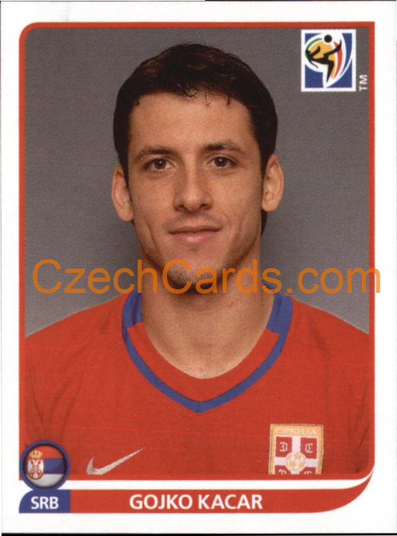 Gojko Kacar 2010 Panini FIFA World Cup sticker #310