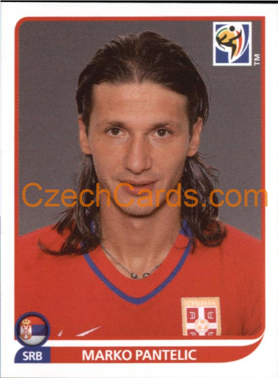 Marko Pantelic 2010 Panini FIFA World Cup sticker #311