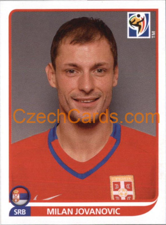 Milan Jovanovic 2010 Panini FIFA World Cup sticker #312
