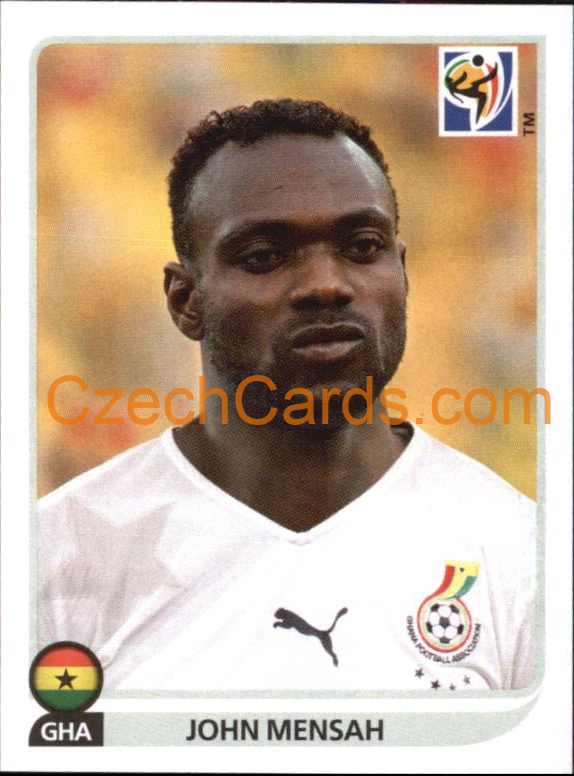 John Mensah 2010 Panini FIFA World Cup sticker #318