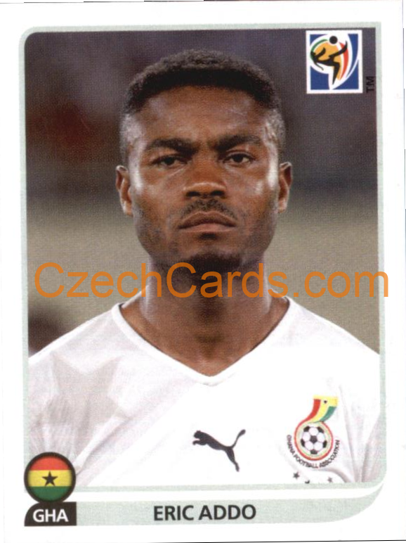 Eric Addo 2010 Panini FIFA World Cup sticker #320