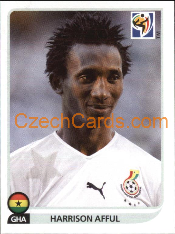 Harrison Afful 2010 Panini FIFA World Cup sticker #321