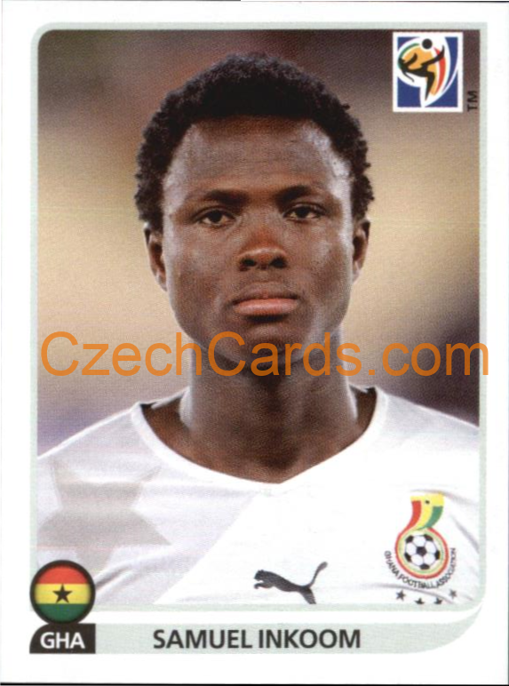 Samuel Inkoom 2010 Panini FIFA World Cup sticker #322