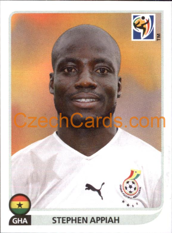 Stephen Appiah 2010 Panini FIFA World Cup sticker #324