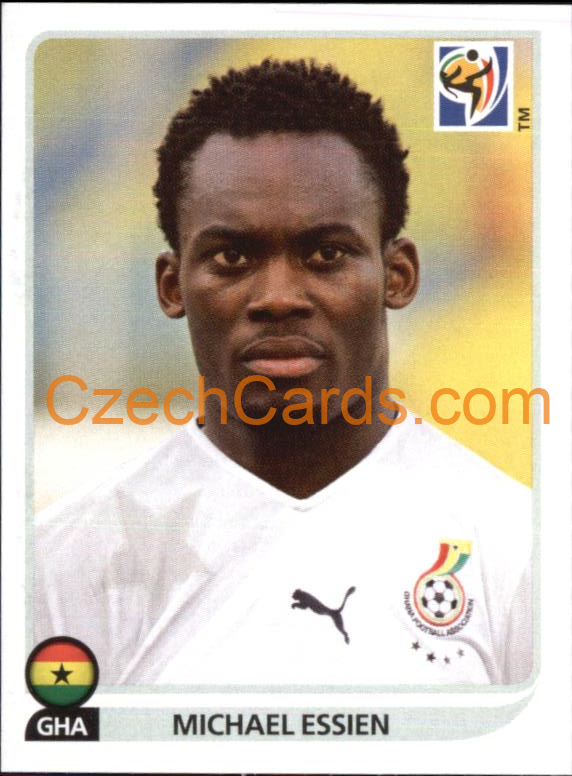 Michael Essien 2010 Panini FIFA World Cup sticker #325