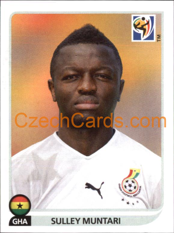 Sulley Muntari 2010 Panini FIFA World Cup sticker #327