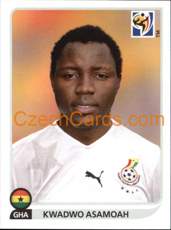 Kwadwo Asamoah 2010 Panini FIFA World Cup sticker #328