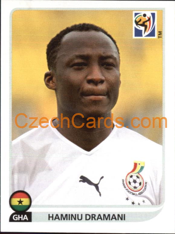 Haminu Dramani 2010 Panini FIFA World Cup sticker #329