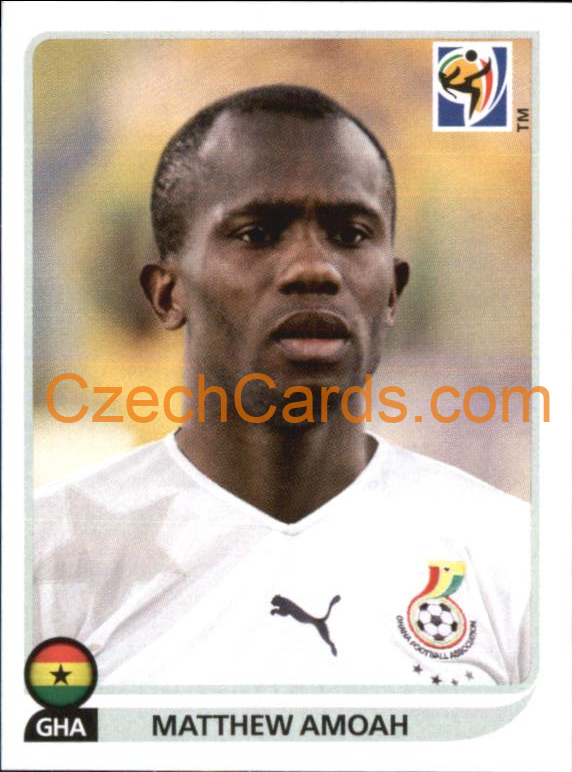 Matthew Amoah 2010 Panini FIFA World Cup sticker #332