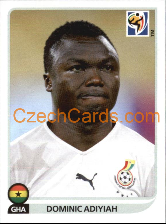 Dominic Adiyiah 2010 Panini FIFA World Cup sticker #333