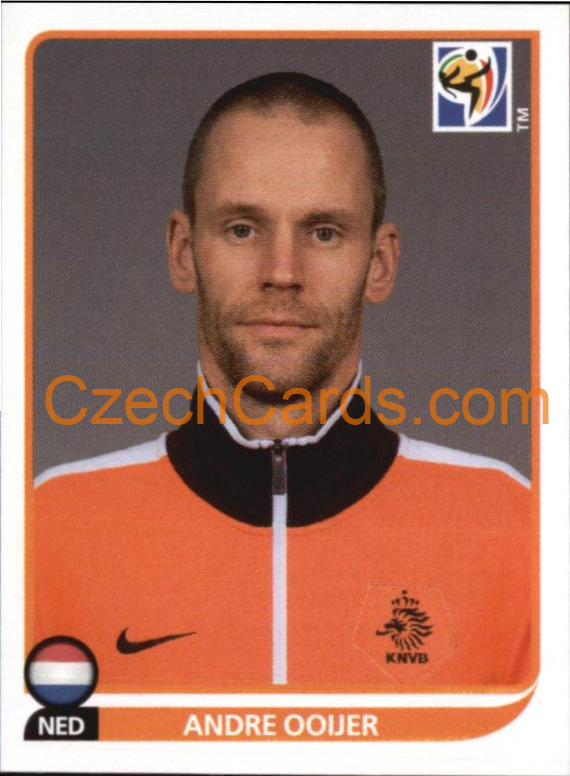 Andre Ooijer 2010 Panini FIFA World Cup sticker #340