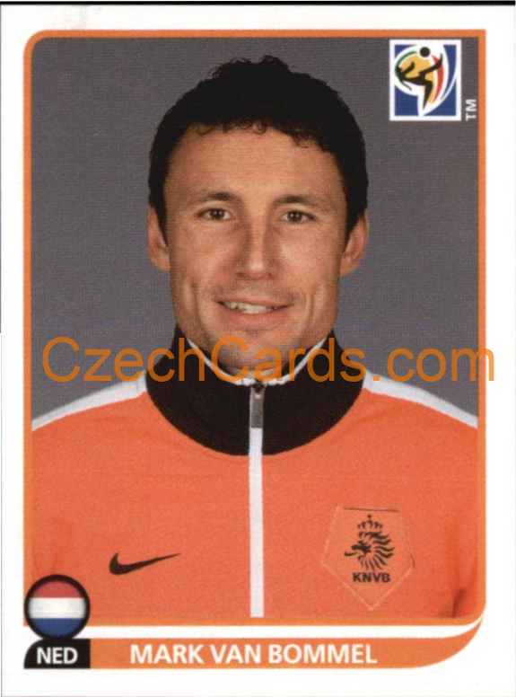 Mark van Bommel 2010 Panini FIFA World Cup sticker #342