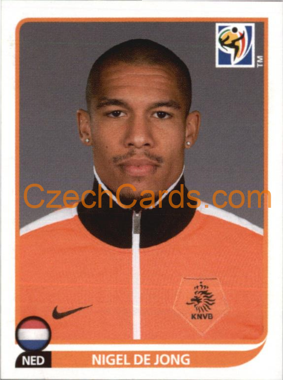 Nigel de Jong 2010 Panini FIFA World Cup sticker #343
