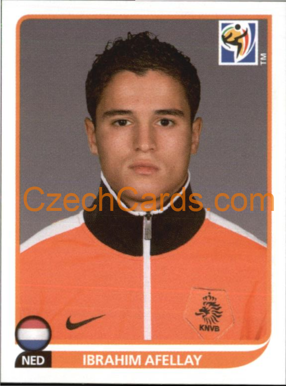 Ibrahim Afellay 2010 Panini FIFA World Cup sticker #347