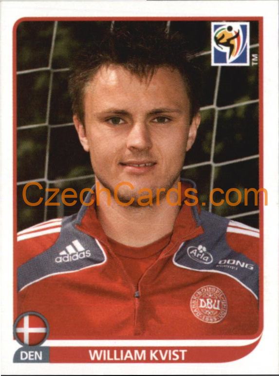 William Kvist 2010 Panini FIFA World Cup sticker #360