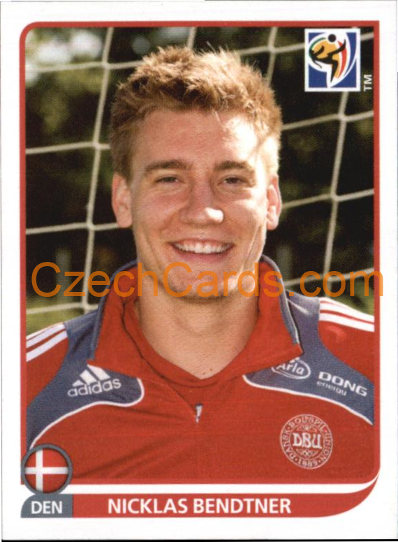 Nicklas Bendtner 2010 Panini FIFA World Cup sticker #370