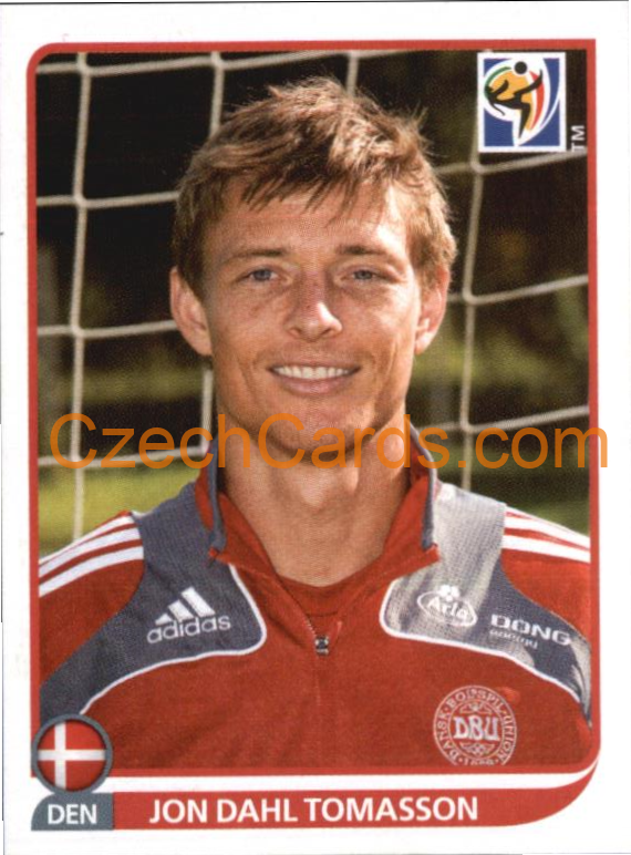 Jon Dahl Tomasson 2010 Panini FIFA World Cup sticker #371