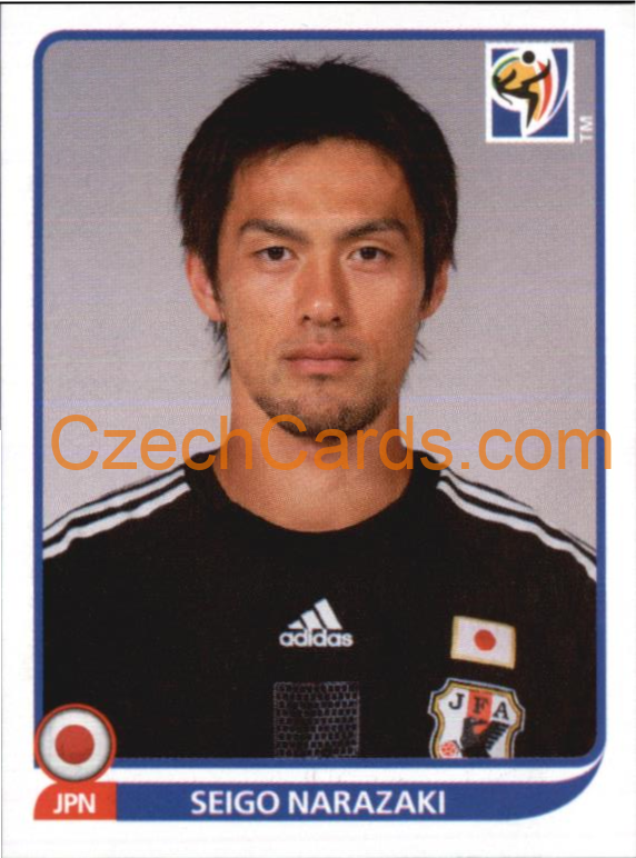 Seigo Narazaki 2010 Panini FIFA World Cup sticker #375