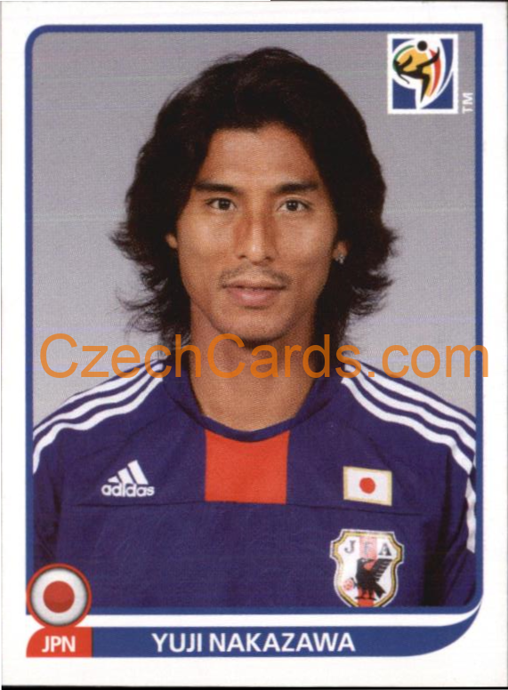 Yuji Nakazawa 2010 Panini FIFA World Cup sticker #376