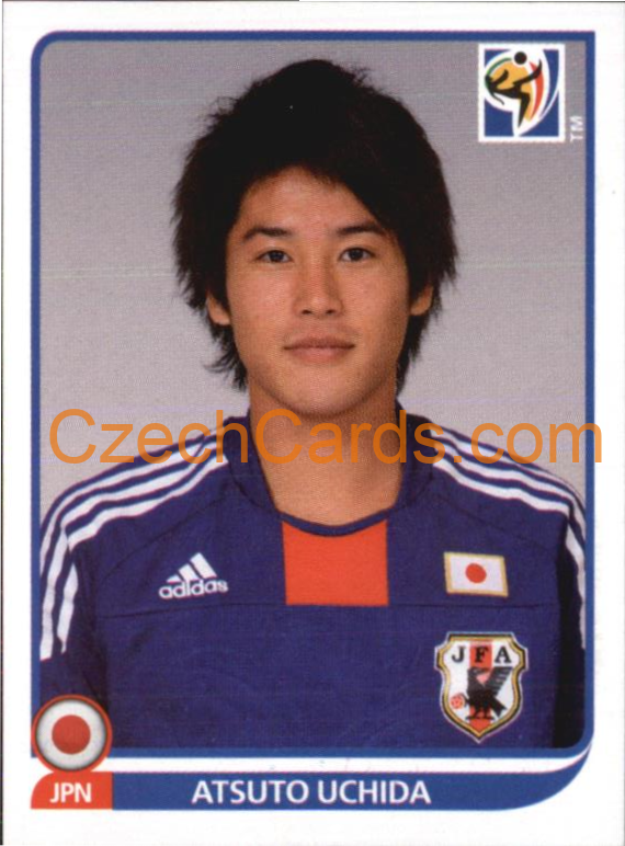 Atsuto Uchida 2010 Panini FIFA World Cup sticker #378
