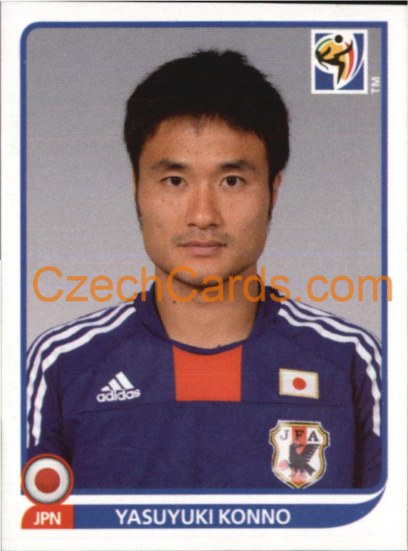 Yasuyuki Konno 2010 Panini FIFA World Cup sticker #379