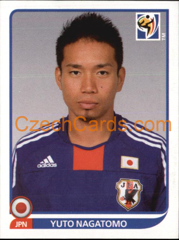 Yuto Nagatomo 2010 Panini FIFA World Cup sticker #380