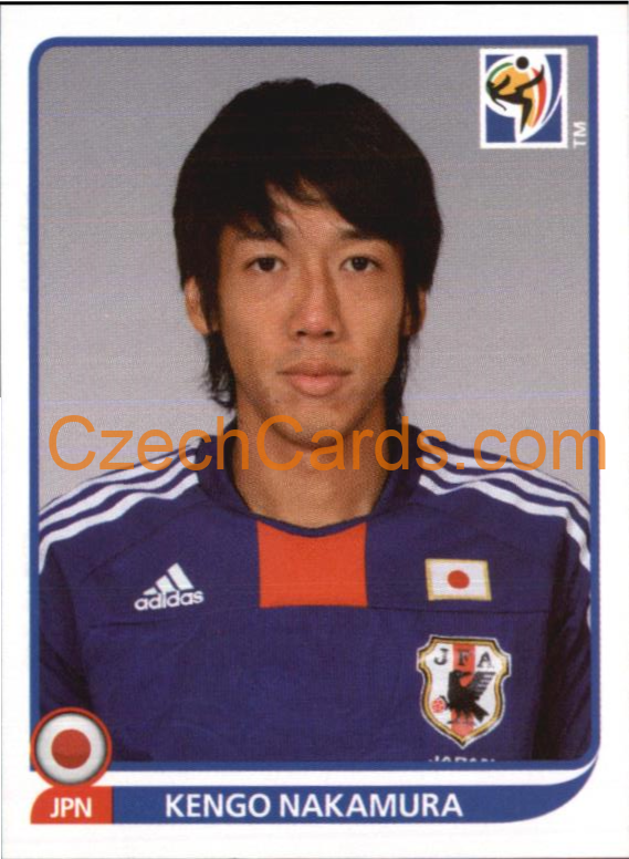 Kengo Nakamura 2010 Panini FIFA World Cup sticker #385
