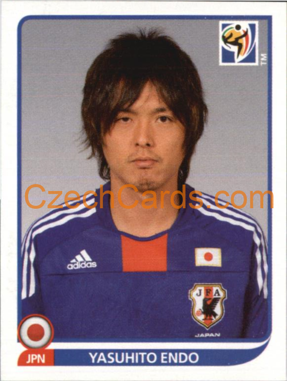 Yasuhito Endo 2010 Panini FIFA World Cup sticker #387