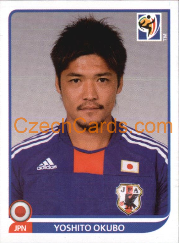 Yoshito Okubo 2010 Panini FIFA World Cup sticker #390
