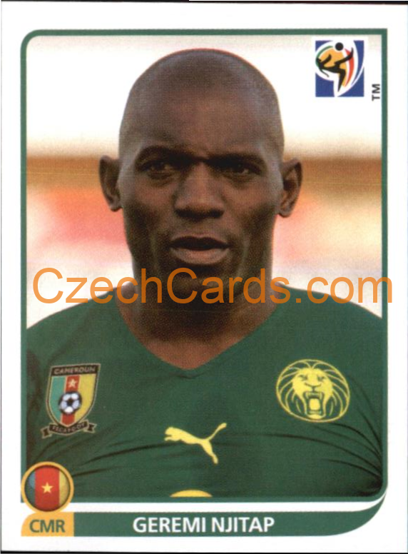 Geremi Njitap 2010 Panini FIFA World Cup sticker #396