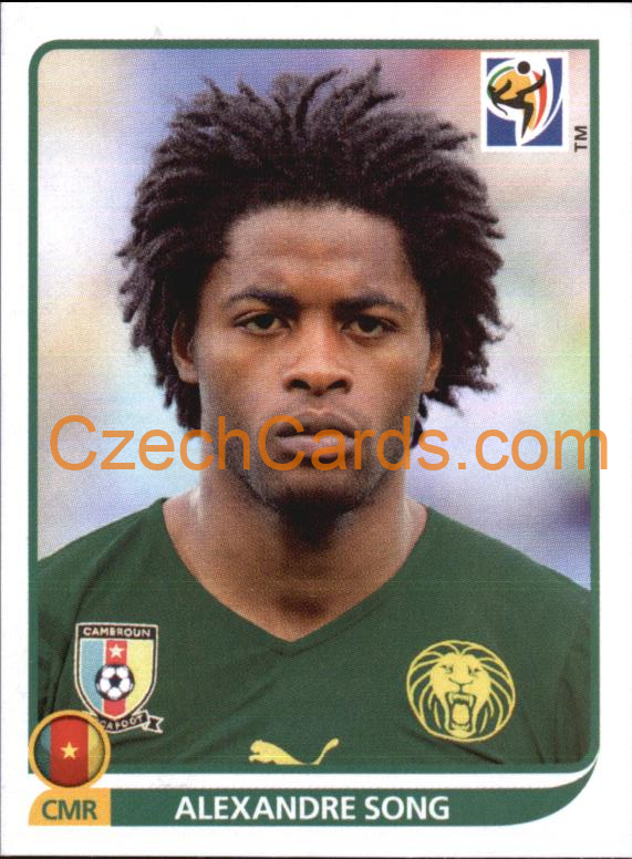 Alex Song 2010 Panini FIFA World Cup sticker #399