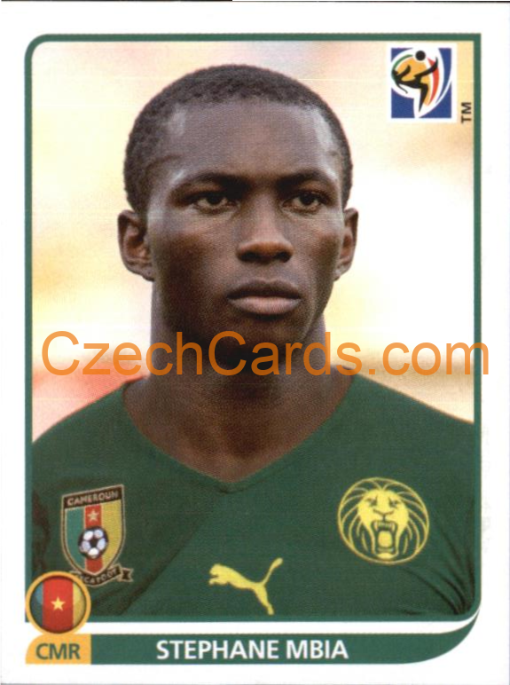 Stephane Mbia 2010 Panini FIFA World Cup sticker #400