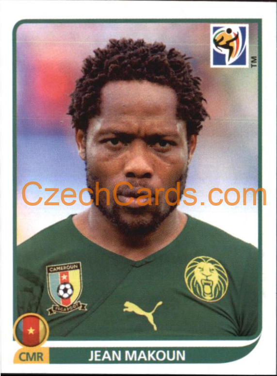 Jean Makoun 2010 Panini FIFA World Cup sticker #402
