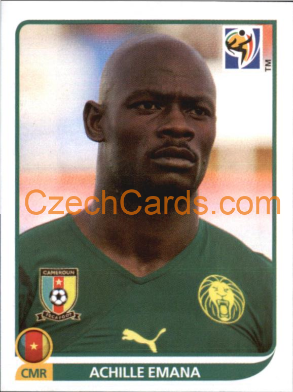 Achille Emana 2010 Panini FIFA World Cup sticker #403