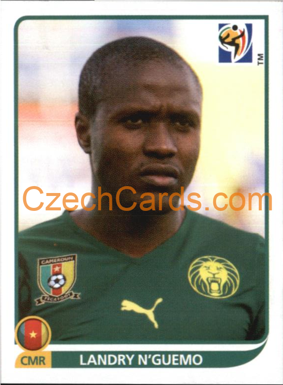 Landry N'Guemo 2010 Panini FIFA World Cup sticker #404