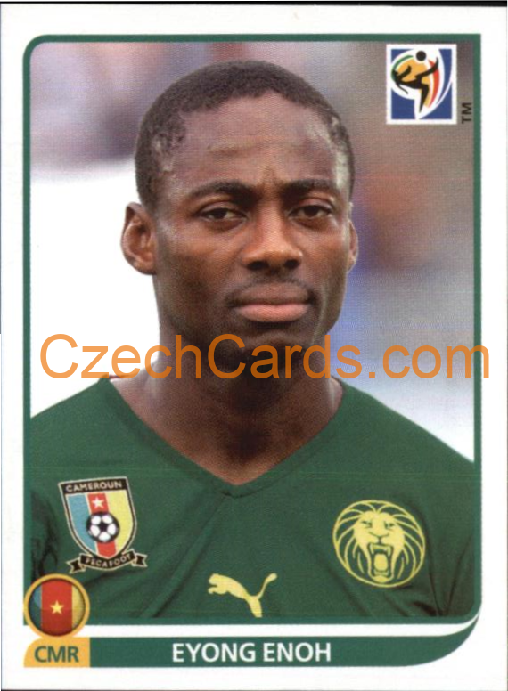 Eyong Enoh 2010 Panini FIFA World Cup sticker #405