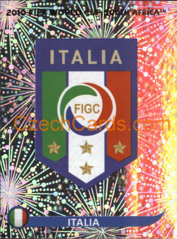 Team Emblem 2010 Panini FIFA World Cup sticker metal #411