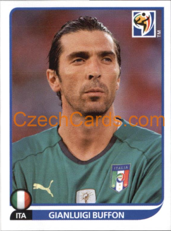 Gianluigi Buffon 2010 Panini FIFA World Cup sticker #412