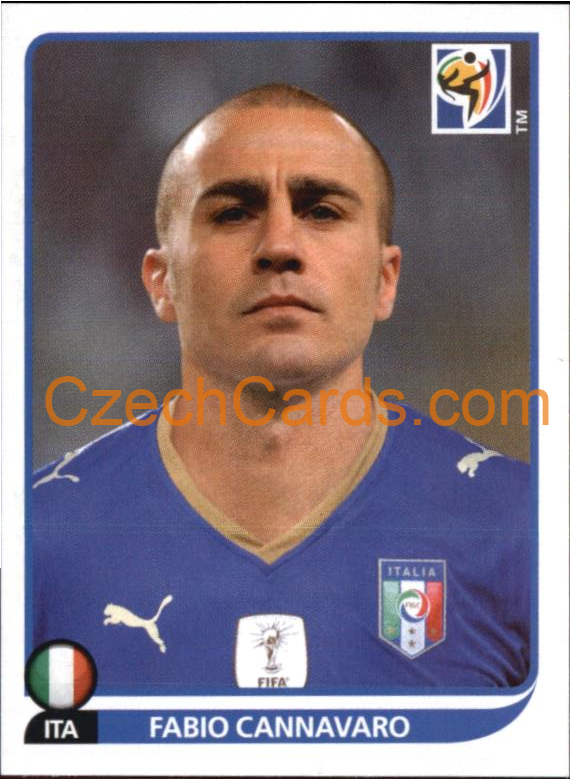 Fabio Cannavaro 2010 Panini FIFA World Cup sticker #413