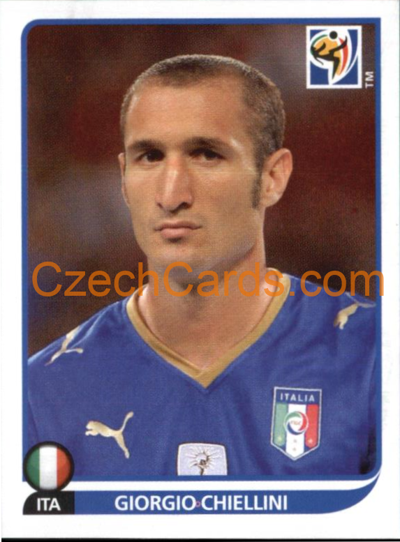 Giorgio Chiellini 2010 Panini FIFA World Cup sticker #414