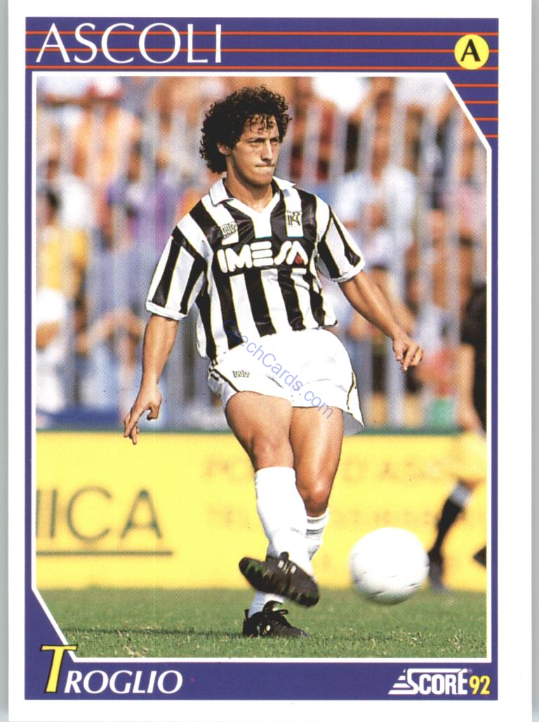 Pedro Antonio Troglio 1992 Score Italian League #8
