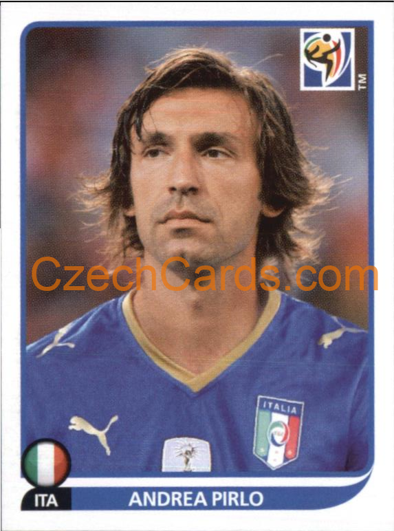 Andrea Pirlo 2010 Panini FIFA World Cup sticker #422