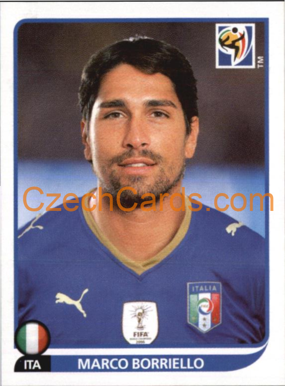 Marco Borriello 2010 Panini FIFA World Cup sticker #426