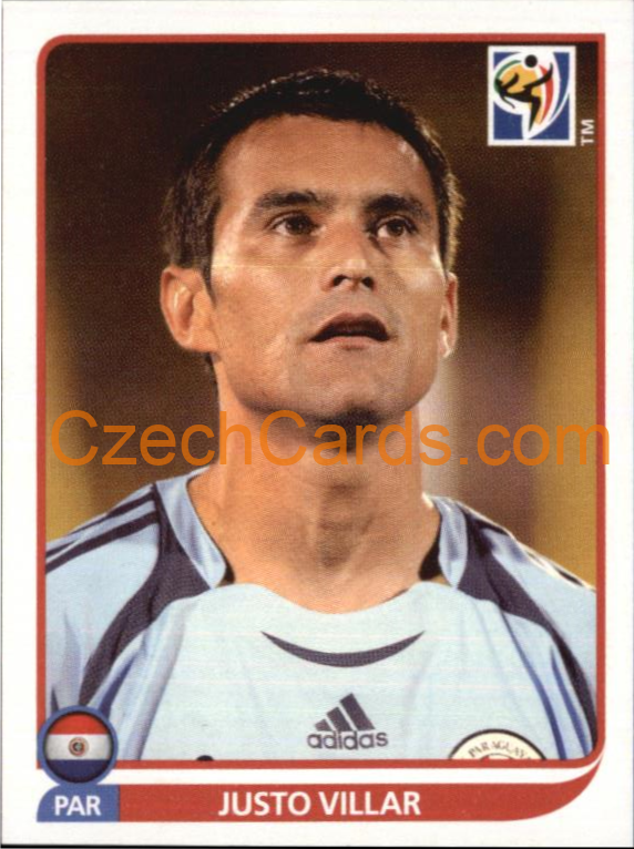 Justo Villar 2010 Panini FIFA World Cup sticker #431